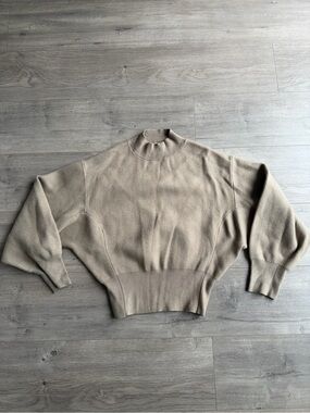 Mango OVERSIZED PERKINS-NECK SWEATER - size small